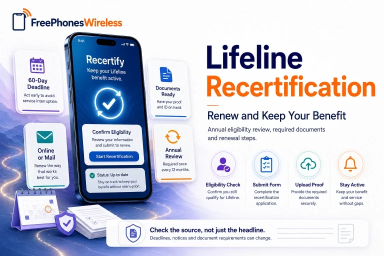 Lifeline Recertification